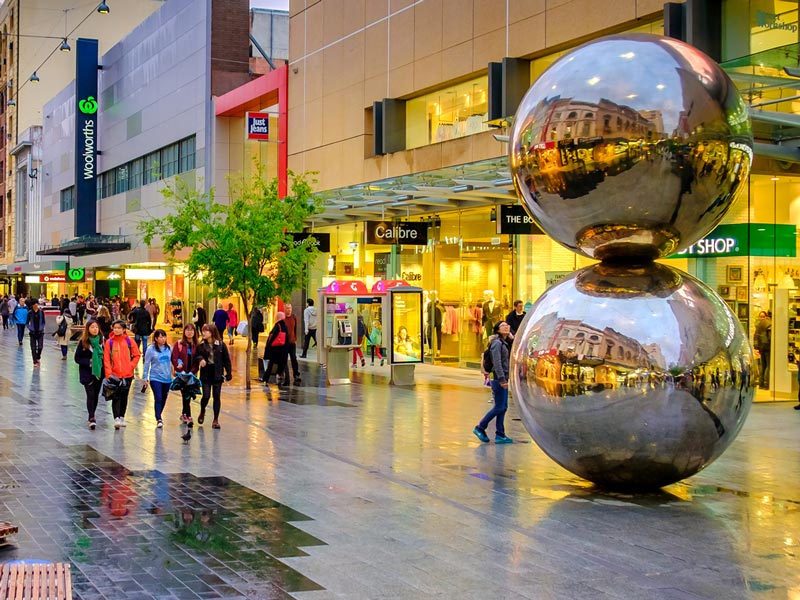 Rundle Mall Adelaide