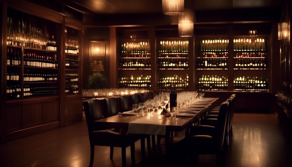 upscale restaurants and wine