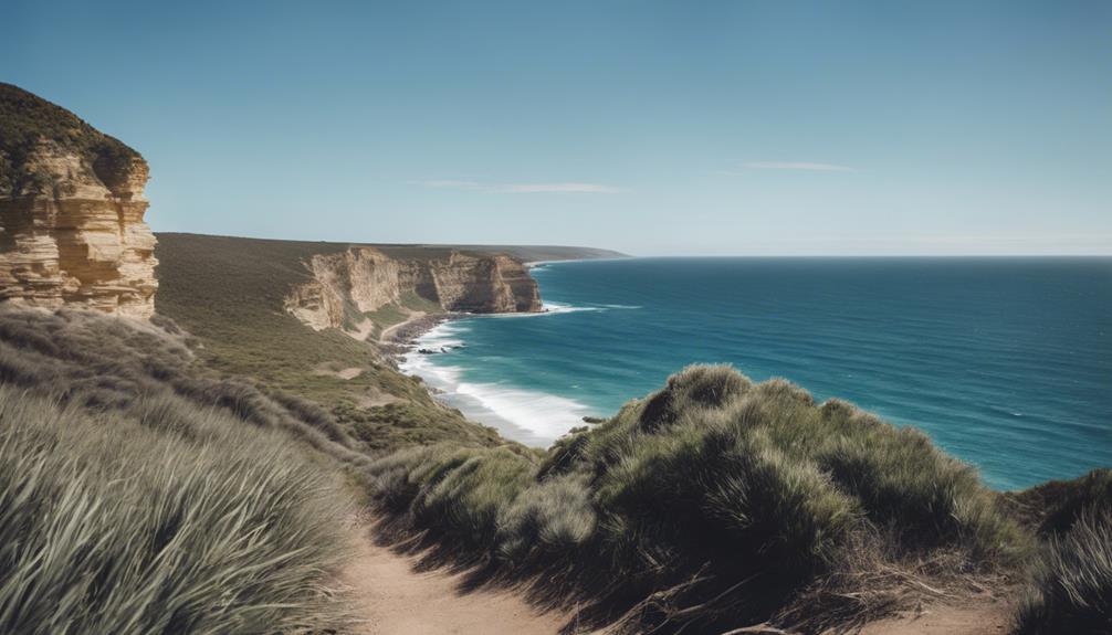 scenic coastal hike australia